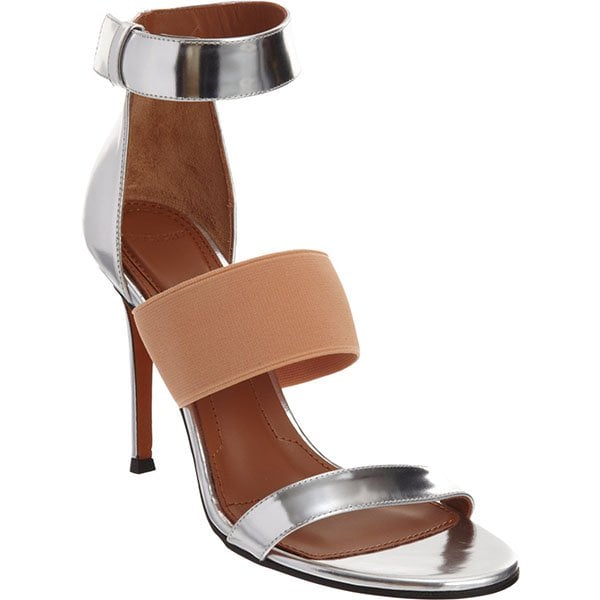 Givenchy Banded Metallic Sandals