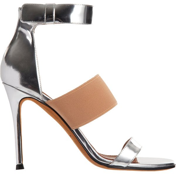Givenchy Banded Metallic Sandals