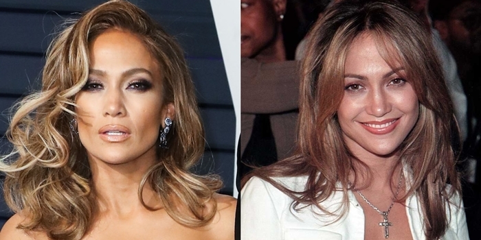 Jennifer Lopez before and after possible plastic surgery