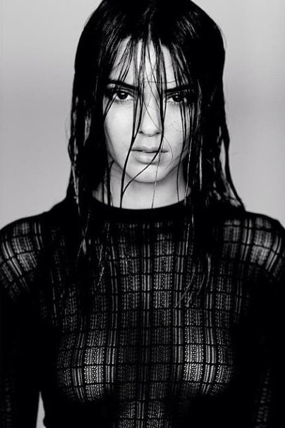 A shot from Kendall Jenner's revealing shoot with Russell James