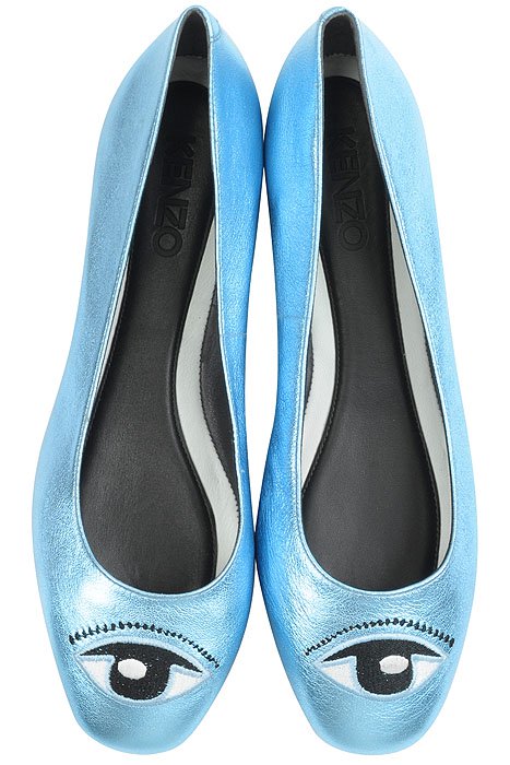 Kenzo Eye Ballerina Flats