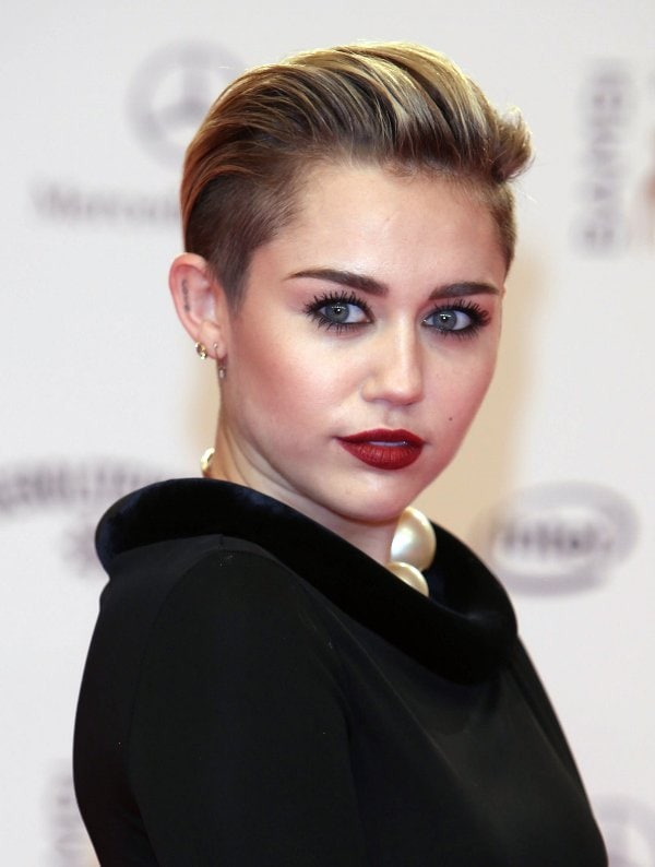 Miley Cyrus attends the Bambi Awards 2013 at Stage Theater on November 14, 2013, in Berlin, Germany