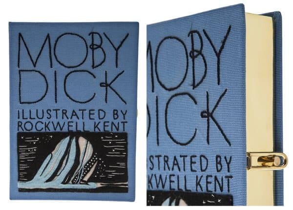 Inspired by Herman Melville's classic, the Olympia Le-Tan Moby Dick clutch is a must-have for book lovers