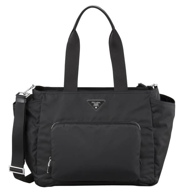 Prada Vela Nylon Baby Bag