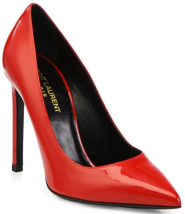 Saint Laurent Paris Patent Leather Pumps