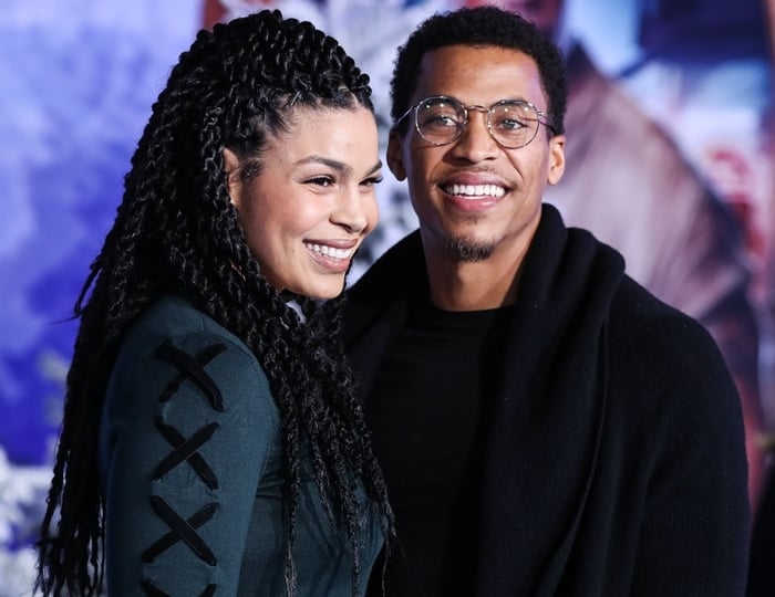 Singer Jordin Sparks and her husband Dana Isaiah arrive at the World Premiere Of Columbia Pictures' 'Jumanji: The Next Level'