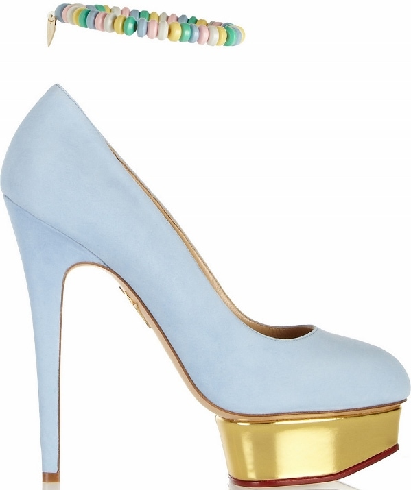 Sweet Dolly Pump with Candy Bead Anklet