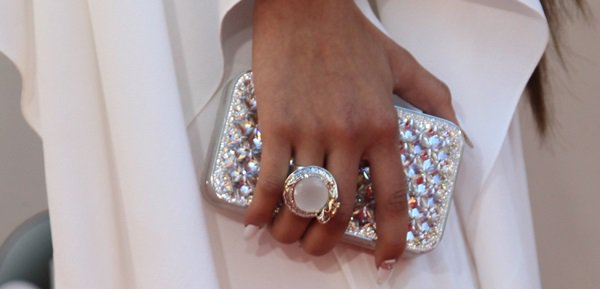Zendaya Coleman accessorized with John Hardy silver jewelry