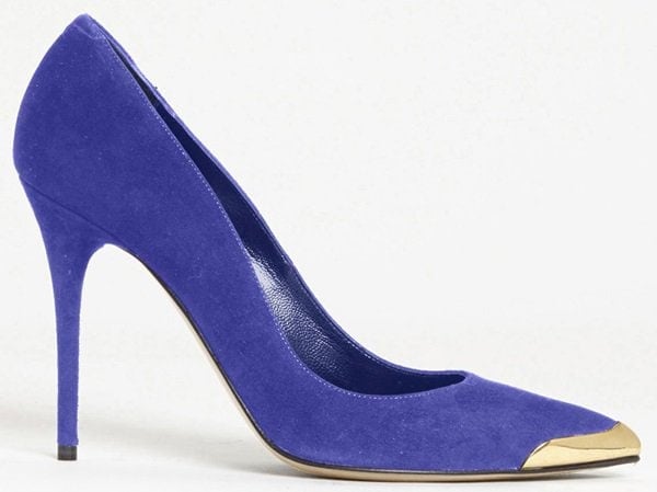 Alexander McQueen Metal-Toe Pumps