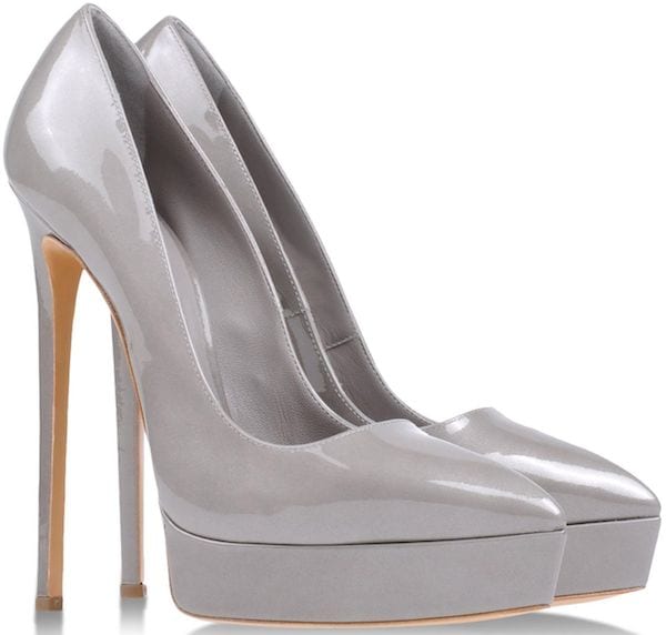 Casadei Grey Platform Pump