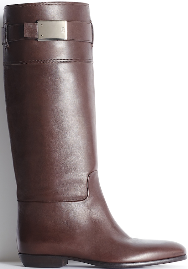 Christian Dior Brown Leather Boot