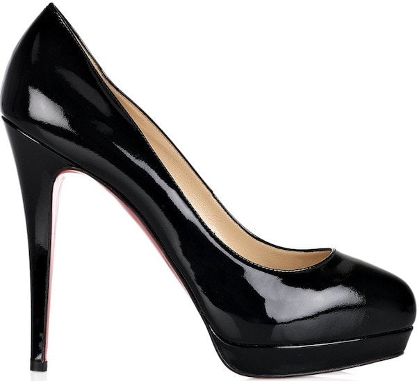 Black Christian Louboutin Alti Platform Pumps