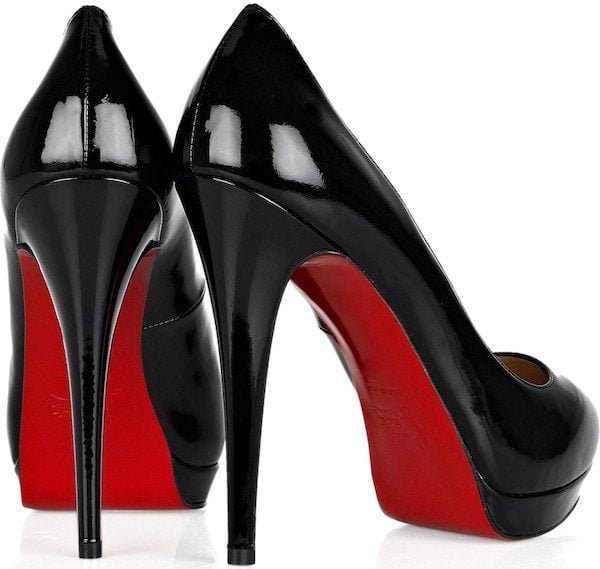 Black Christian Louboutin Alti Platform Pumps