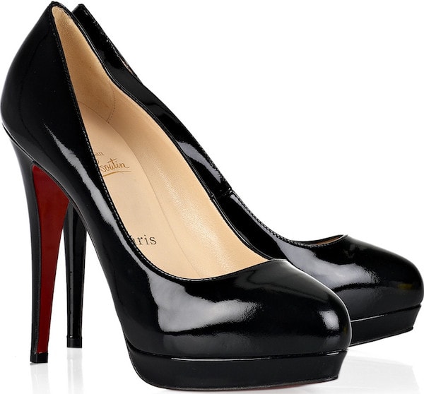 Black Christian Louboutin Alti Platform Pumps