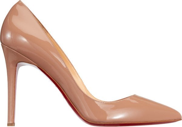 Christian Louboutin "Pigalle" Pump in Nude