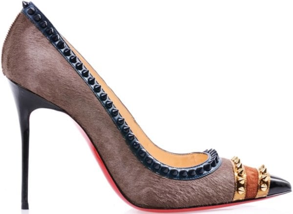 Christian Louboutin "Malabar Hill" Pump in Acier