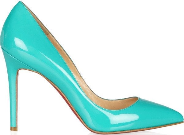 Christian Louboutin "Pigalle" Pump in Turquoise