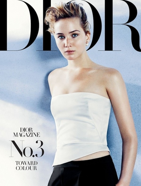 Jennifer Lawrence exudes sheer beauty in a captivating series of photographs for Dior