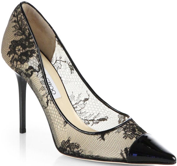 Jimmy Choo "Amika" Pumps in Black