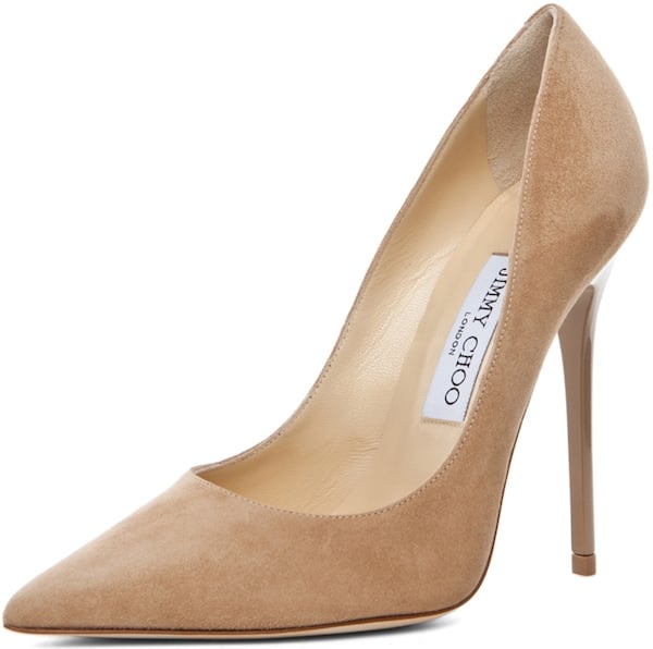 Jimmy Choo "Anouk" Pump in Nude