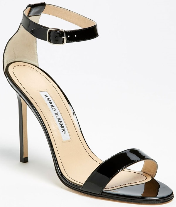 Manolo Blahnik "Chaos" 105 mm Sandals