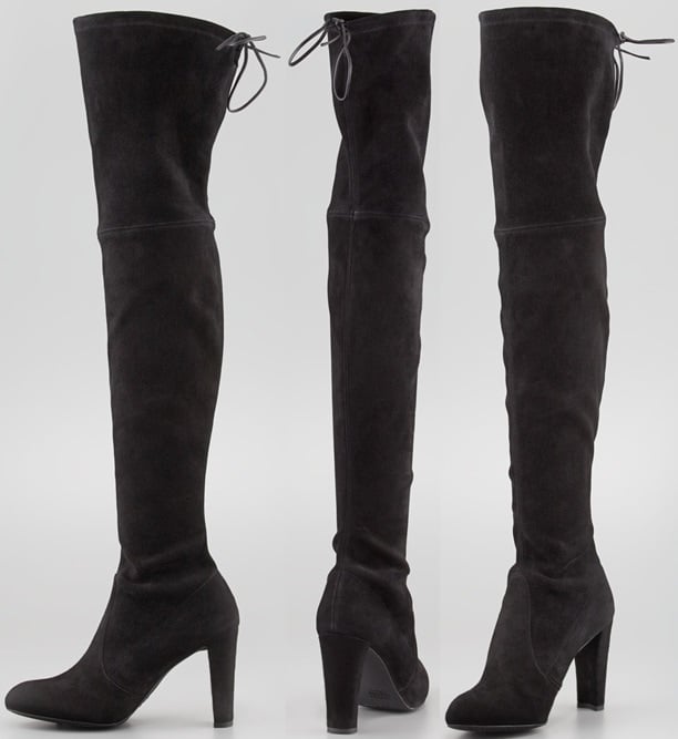 Stuart Weitzman Highland Suede Over-the-Knee Boots