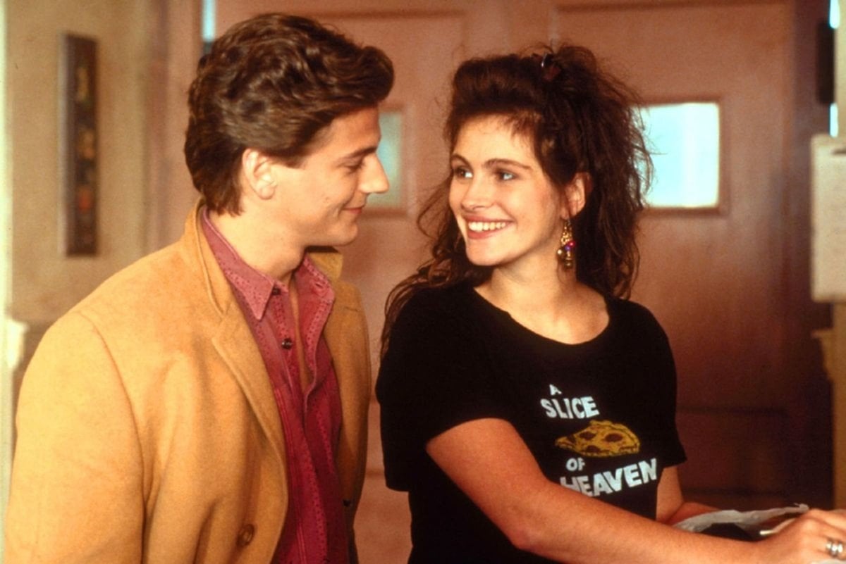 Julia Roberts plays a young waitress who falls in love with Adam Storke as Charles Gordon Windsor Jr.