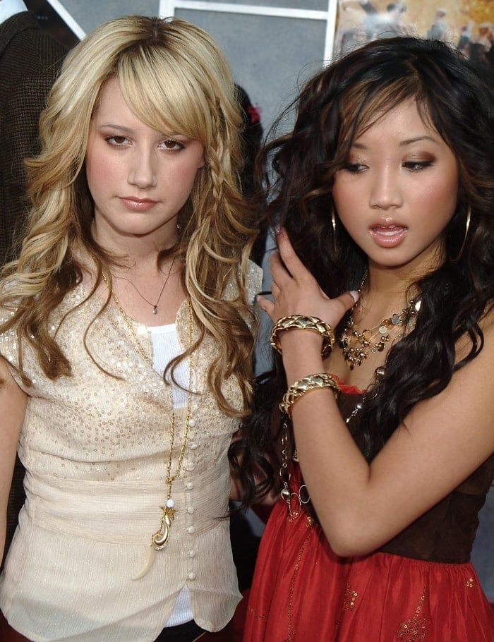 Ashley Tisdale and Brenda Song are still friends and see each other once a year