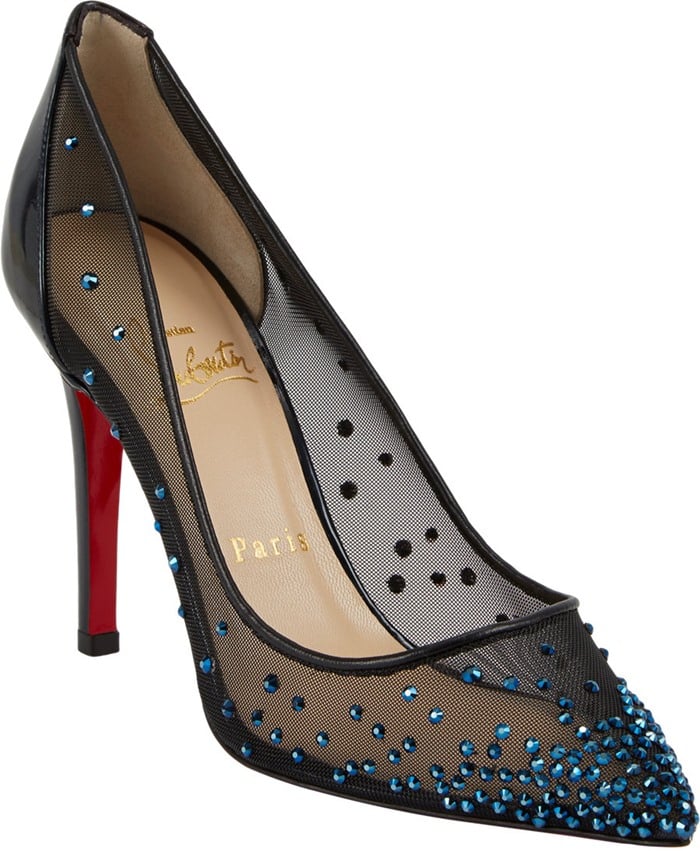 Christian Louboutin Animal Body Strass Jeweled Pumps