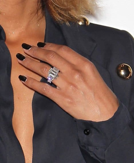 Ciara's 15-karat engagement ring