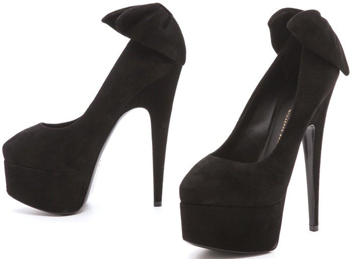 Giuseppe Zanotti Debra Bow Platform Pumps