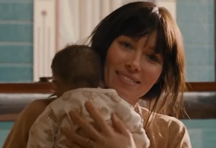 Jessica Biel stars as a mysterious new neighbor (Linda) in The Truth About Emanuel, a 2013 American thriller drama film