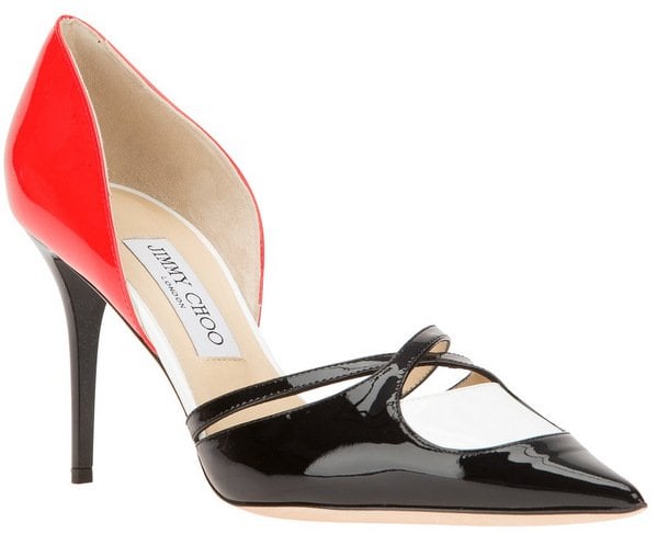 Jimmy Choo 'Lekker Spectator' Pointy Toe Pumps