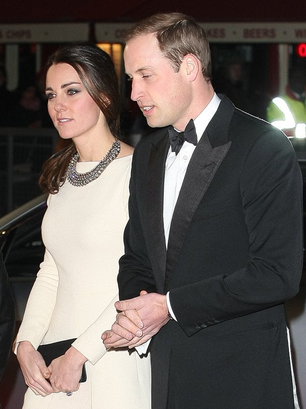 Kate Middleton and Prince William attend the 'Mandela: Long Walk to Freedom' premiere in London