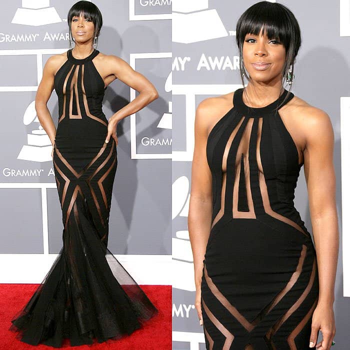 Kelly Rowland at the 55th Annual Grammy Awards