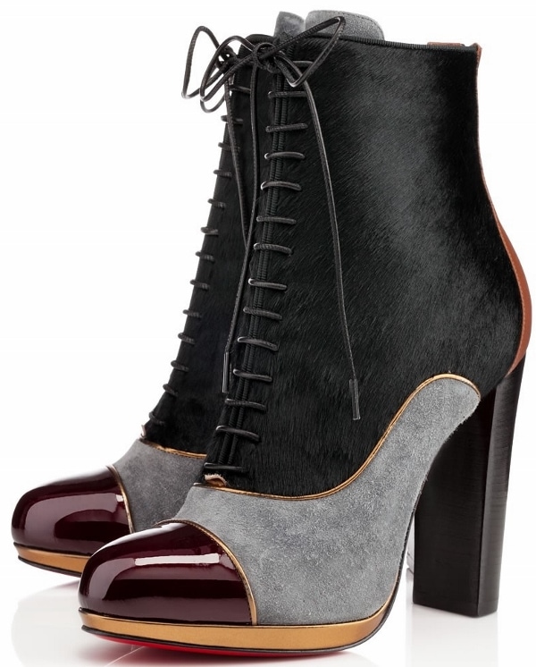 Christian Louboutin Pate A Chou Ankle Boots