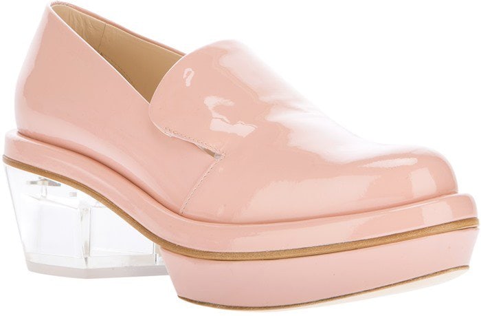 Nude Simone Rocha Platform Loafers