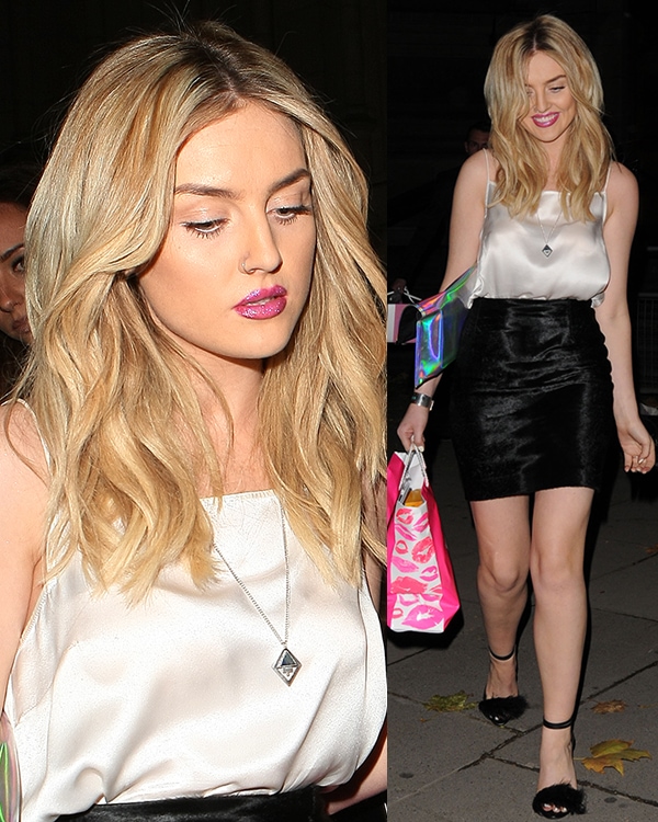 Perrie Edwards at the 2013 Cosmopolitan Ultimate Women of the Year Awards held at the Victoria and Albert Museum in London on December 5, 2013