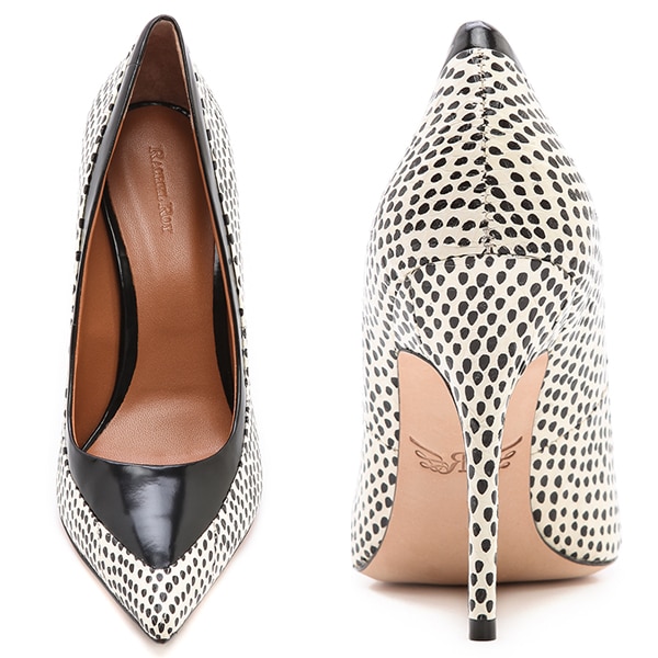 Rachel Roy "Ayce" Pumps in Black/White