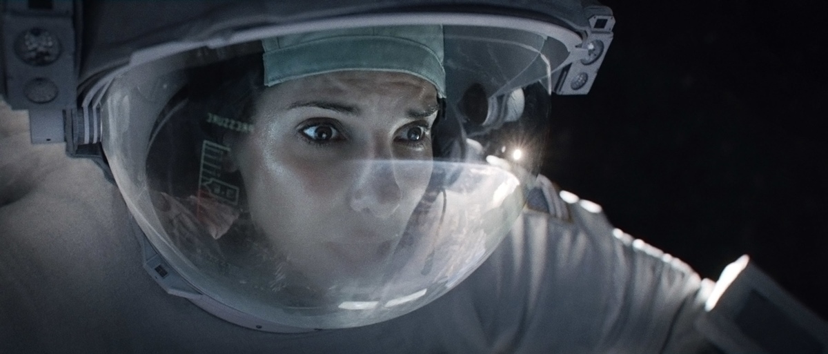 Sandra Bullock had to overcome her fear of flying when she signed up to star in Gravity