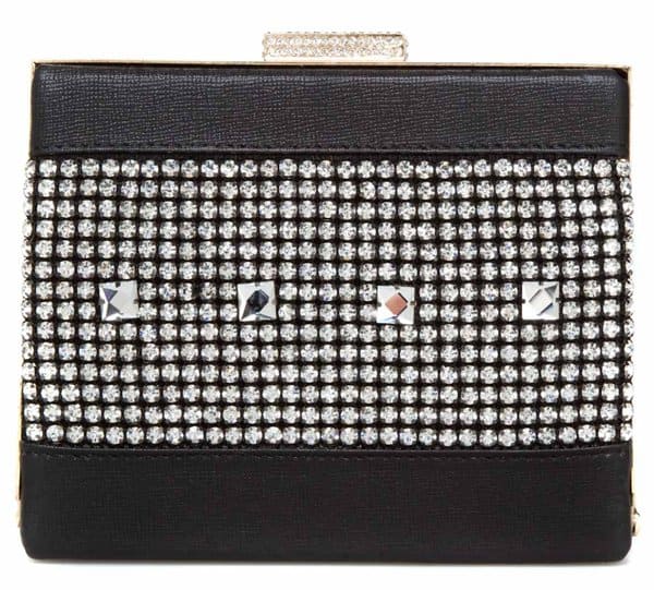 Bejeweled Drama Handbag