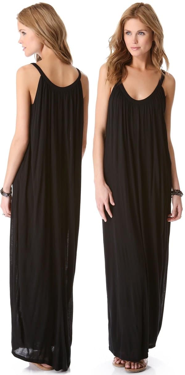 A jersey maxi dress is an effortless warm-weather essential