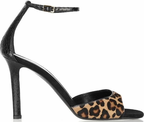 Tamara Mellon Leopard "Wild Night" Sandals