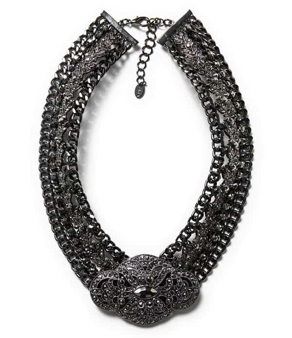 Zara Brooch Clasp Necklace