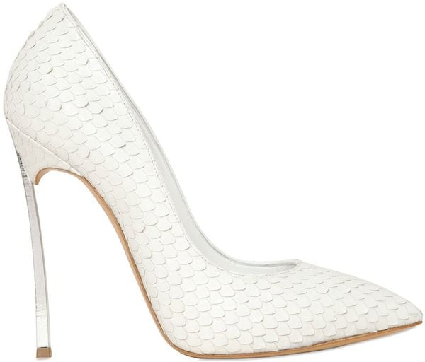 Casadei "Blade" Python Pumps