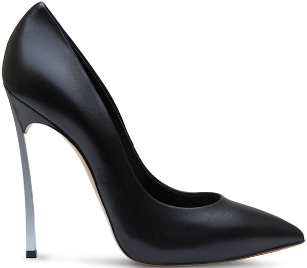 Casadei "Peplum" Pumps in Black