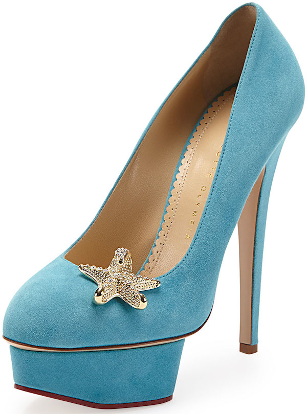 Charlotte Olympia "Seaside Dolly Sue" Starfish Pumps