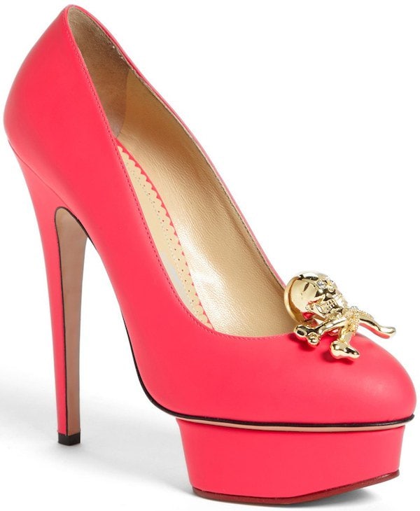 Charlotte Olympia "The Dolly Roger" Platform Pumps