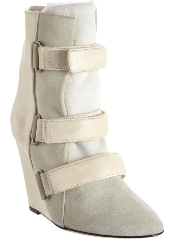 isabel marant scarlet boots white