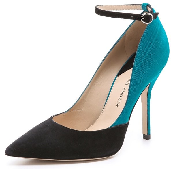 Paul Andrew "Bouchra" Suede Pumps